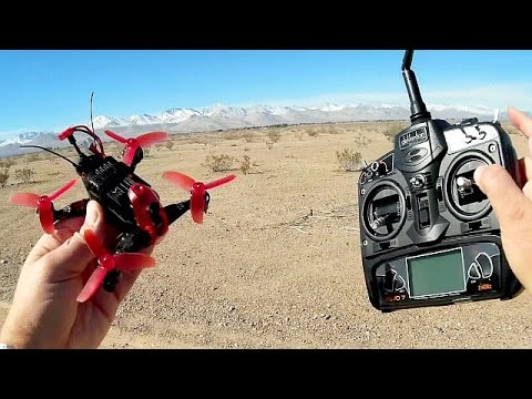 Walkera Rodeo 110 Mini FPV Racing Drone Flight Test Review - YouTube