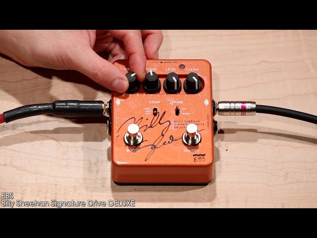 EBS / Billy Sheehan Signature Drive DELUXE【デジマート製品レビュー