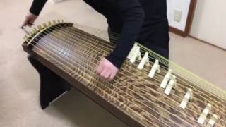 文吉】十七絃 文吉】十七絃 文吉】十七絃 十七弦 十七弦の音階、