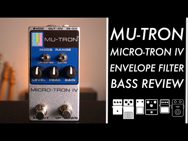 Low-End Reviews // Mu-Tron Micro-Tron IV Bass Demo - YouTube