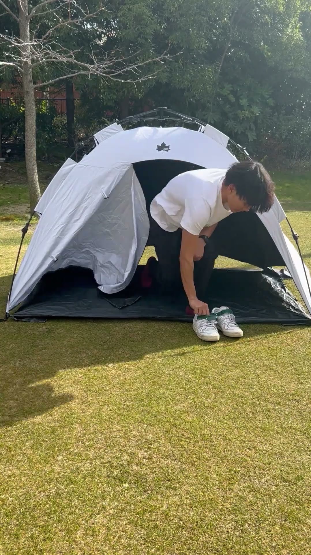 ピックアップロゴス】ソーラーブロック Q-TOP フルシェード-BA #shorts