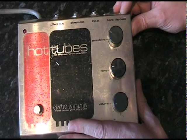 Electro Harmonix Hot Tubes Vintage Overdrive - YouTube