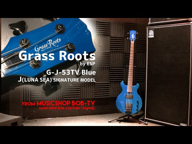 Grass Roots by ESP G-J-53TV Blue J(LUNA SEA)SIGNATURE MODEL【商品