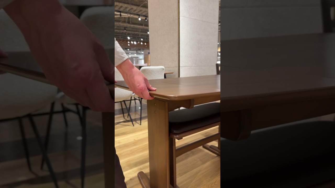 伸長式ダイニング4点セット バターⅡ90(NA)(ﾀﾞｲﾆﾝｸﾞ4点ｾｯﾄ 5Y)NA