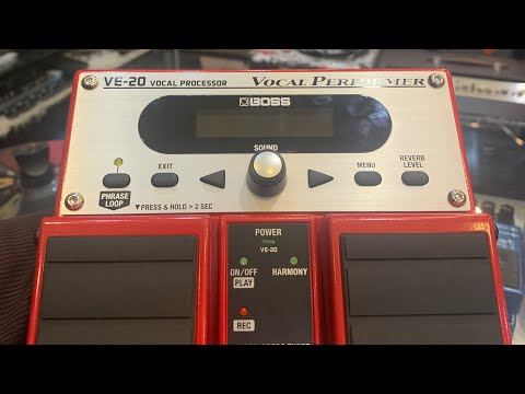 REVIEWING BOSS VE-20 VOCAL PROCESSOR - YouTube