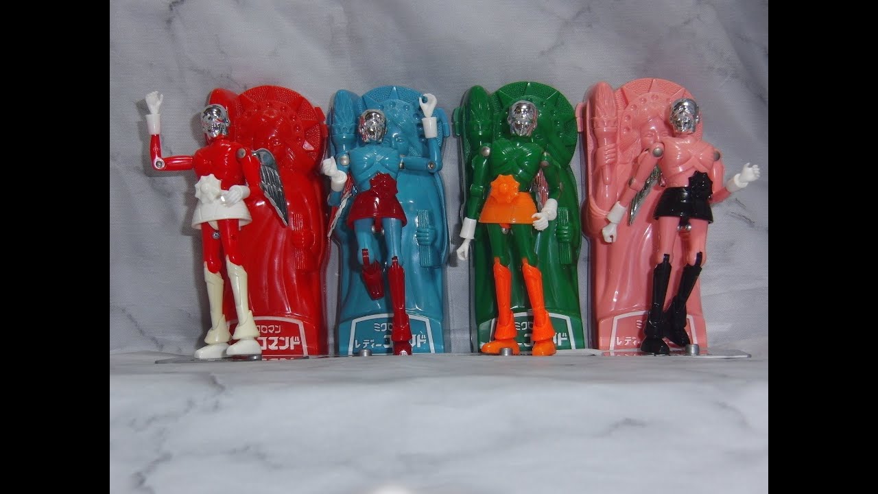 ミクロマンギャラリー M181シリーズ ミクロマンレディコマンド - YouTube