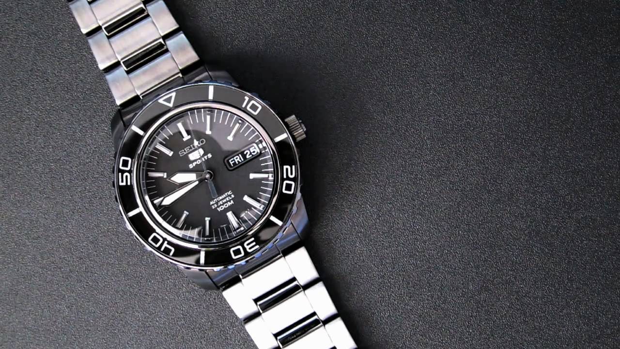 グロッシーベゼルが本当に格好良い！セイコー5 フィフティ・ファイブ