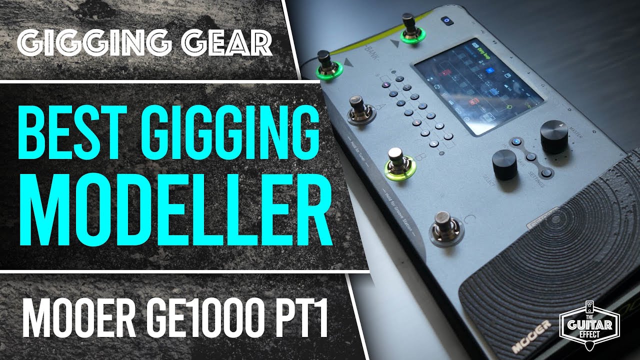 MOOER GE1000. Part one. The best affordable modeller and Multi FX