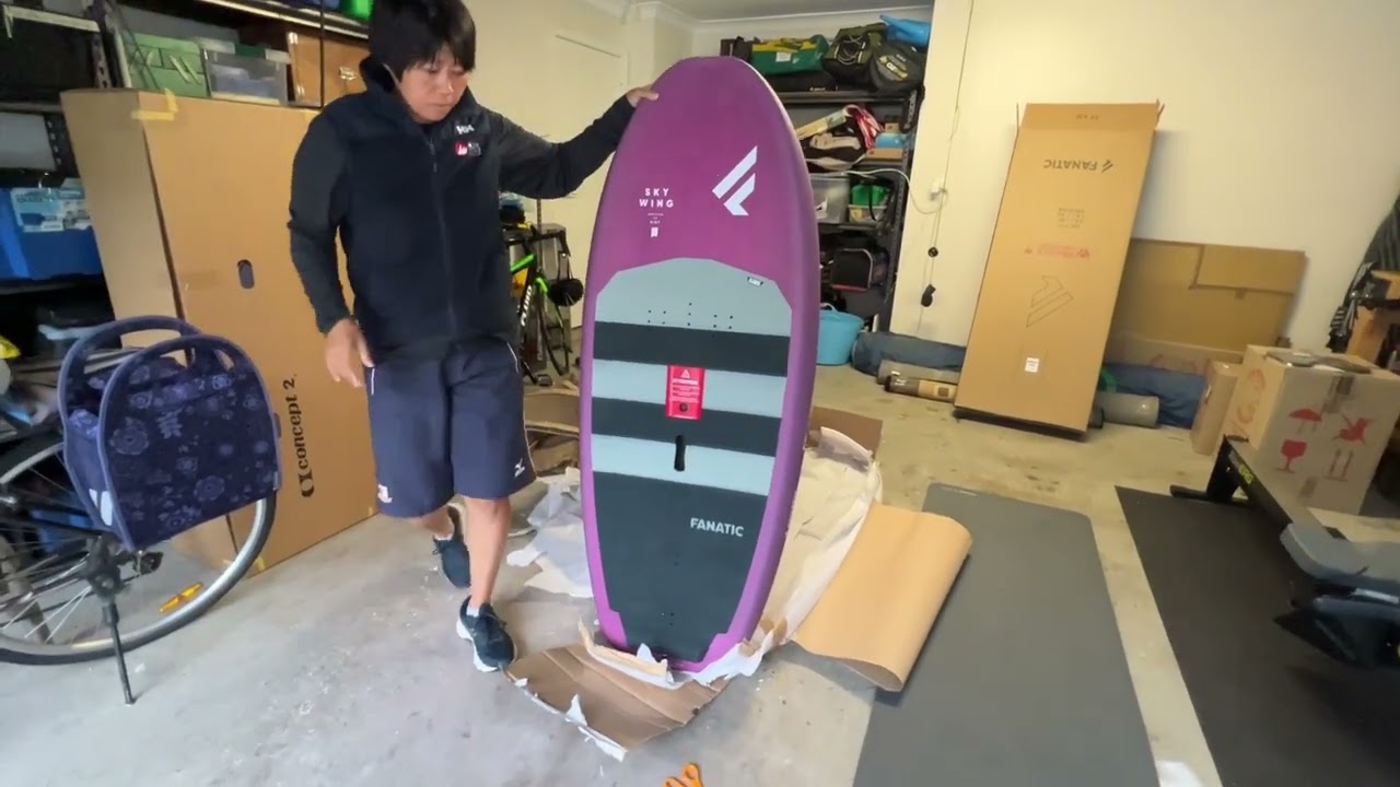 Unbox 2022 Fanatic Sky Wing 5'2