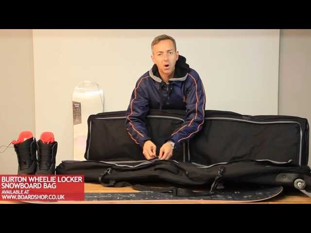 Burton Wheelie Locker snowboard bag review - YouTube