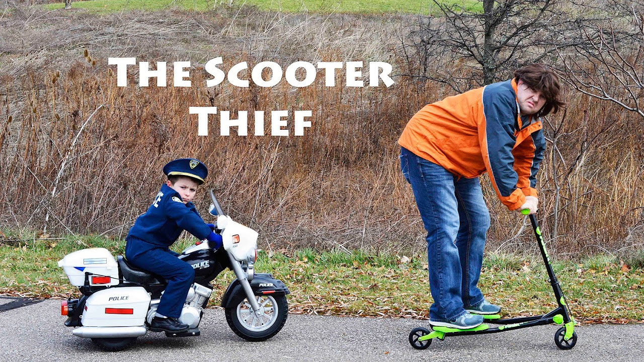 Sketchy Mechanic Learns How To Ride Yvolution Y Fliker F1 Scooter