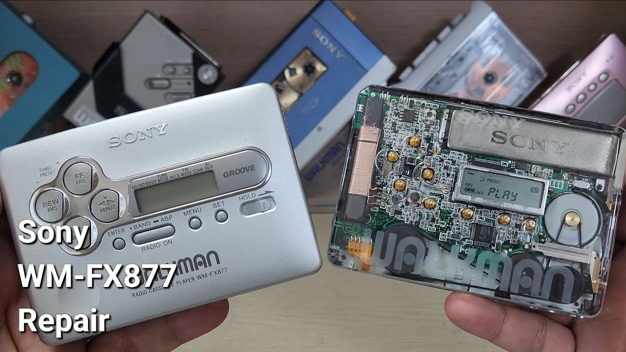 Sony WM-FX877 Repair Cassette Player Walkman - YouTube