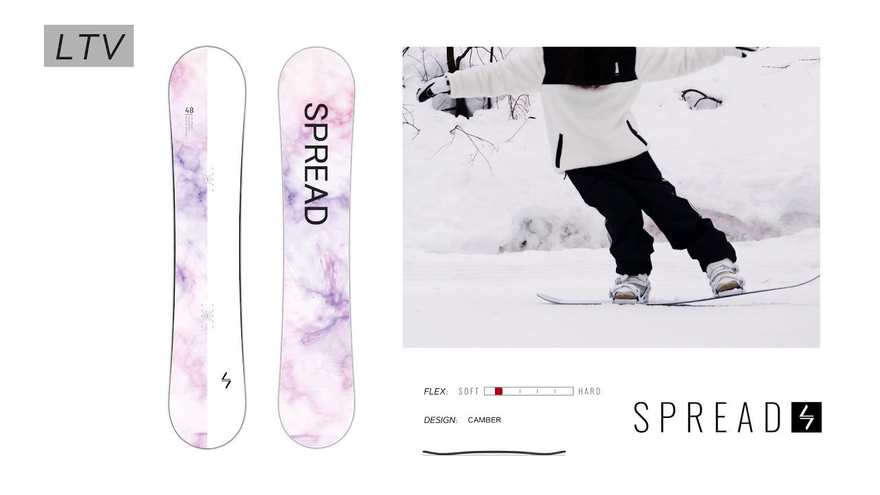 SPREAD最新モデル 21-22 【LTY/LTV】 - YouTube