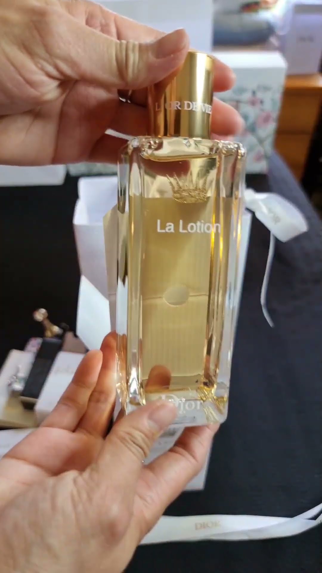 Dior L'or De Vie - La Lotion - it's luxurious & my most expensive