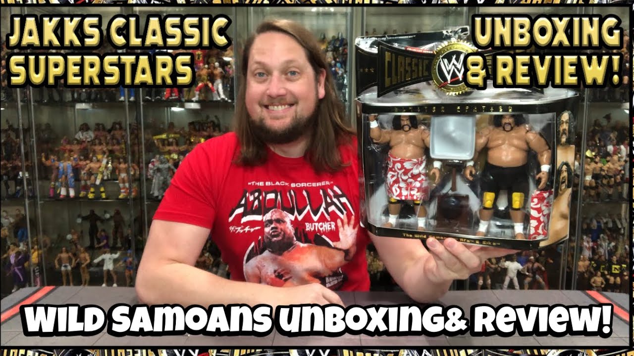 The Wild Samoans Classic Superstars Unboxing & Review! - YouTube