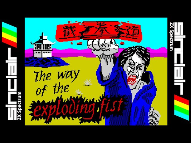 THE WAY OF THE EXPLODING FIST (NeoGS version) Walkthrough, ZX