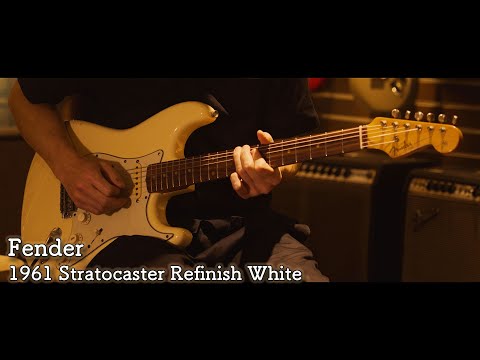 FENDER 1961 Stratocaster Refinish White - YouTube