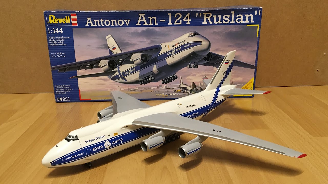 Assembly/ Revell 1/144 scale Antonov An124 Ruslan/ Volga Dnepr