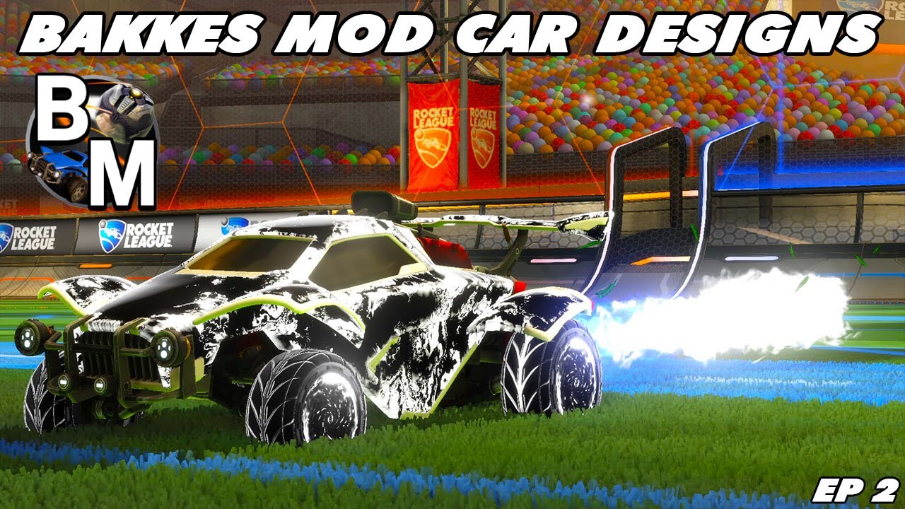 Bakkes Mod Car Designs 2 - Rocket League - YouTube