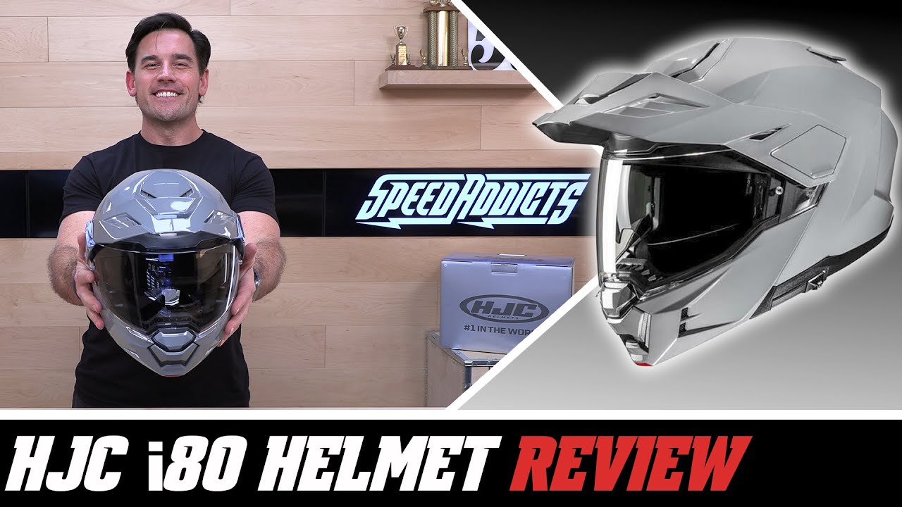 HJC i80 Helmet Review at SpeedAddicts.com - YouTube