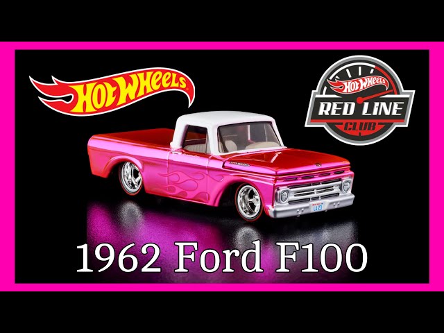 Hot Wheels Red Line Club - Exclusive Pink Edition 1962 Ford F100