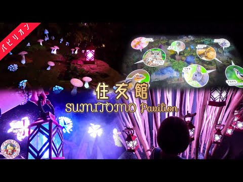 🌳大阪関西万博🌳住友館🌳ランタンを持って森を歩く🌳パビリオンの内部