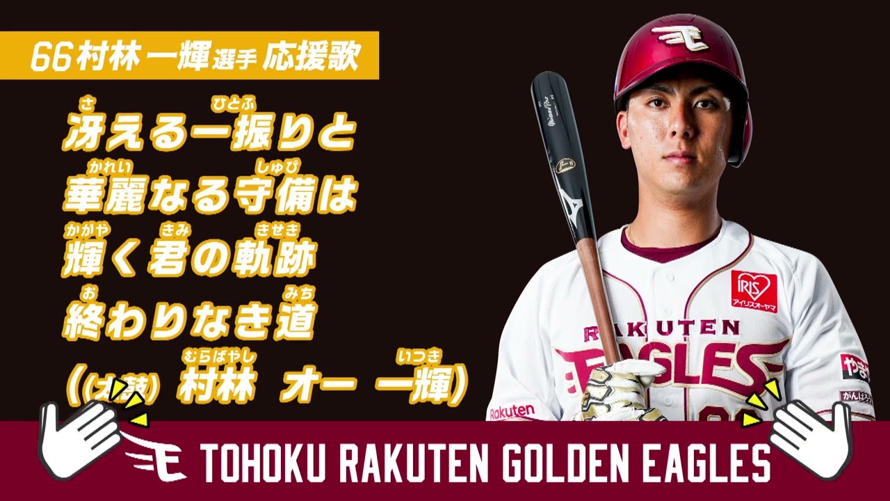 6 村林 一輝 選手名鑑2025 - 東北楽天ゴールデンイーグルス