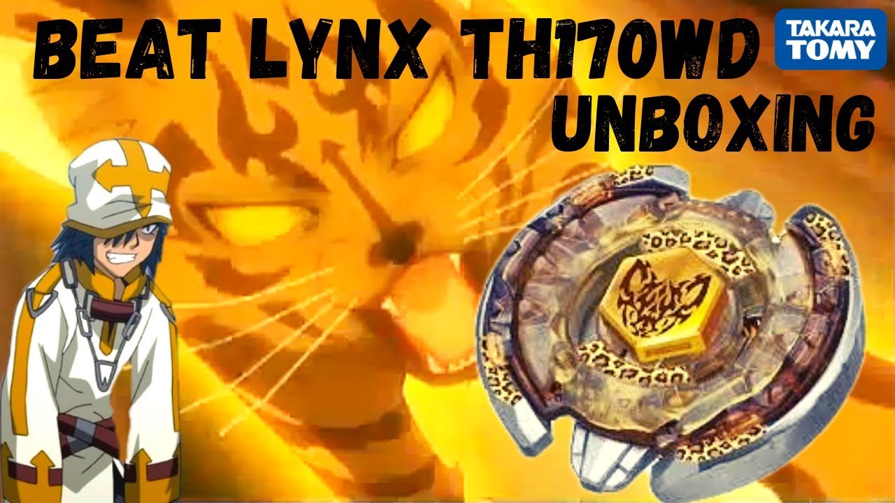 Beat Lynx TH170WD | Beyblade Metal Fight | Takara Tomy | メタル