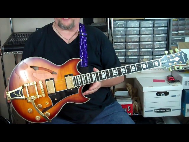 EPIPHONE JOHNNY A GUITAR - YouTube