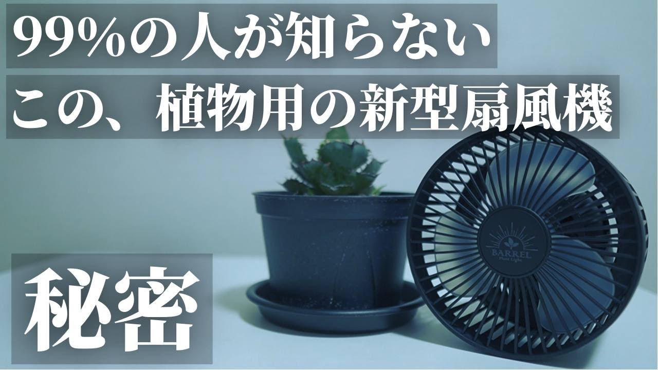93 Niwuno植物専用送風機 これってどうなの？ - YouTube