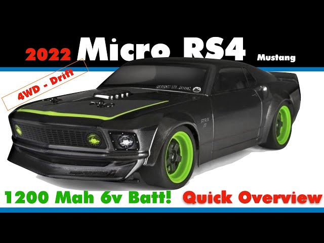 HPI Micro RS4 on Road 1/18 Scale 4WD - Brilliant Design ! - YouTube