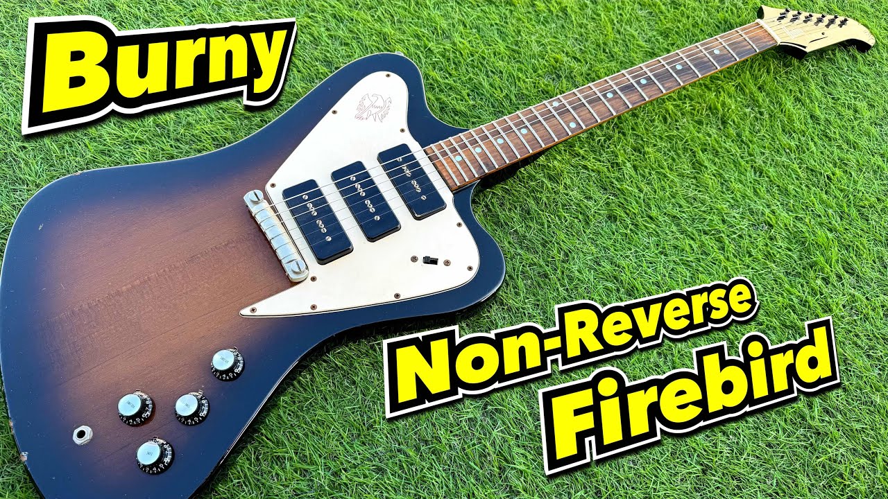 Japan Vintage Burny FB-75 Non Reverse Firebird 歴史的な一本