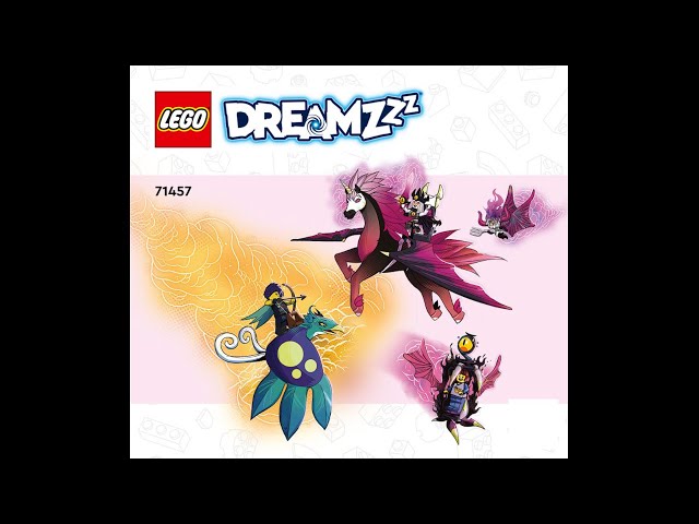 LEGO Instructions | Dreamzzz | 71457 | Pegasus Flying Horse