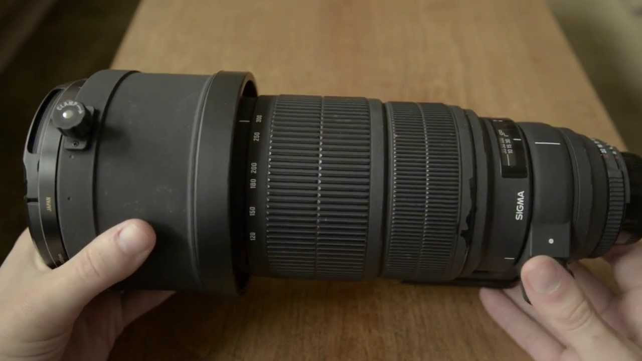 Sigma APO 120-300mm F2.8 EX DG HSM - YouTube