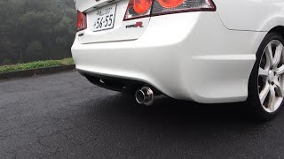 FD2 シビックタイプR マフラー音 比較 【純正 VS SPOON N1】 Muffler