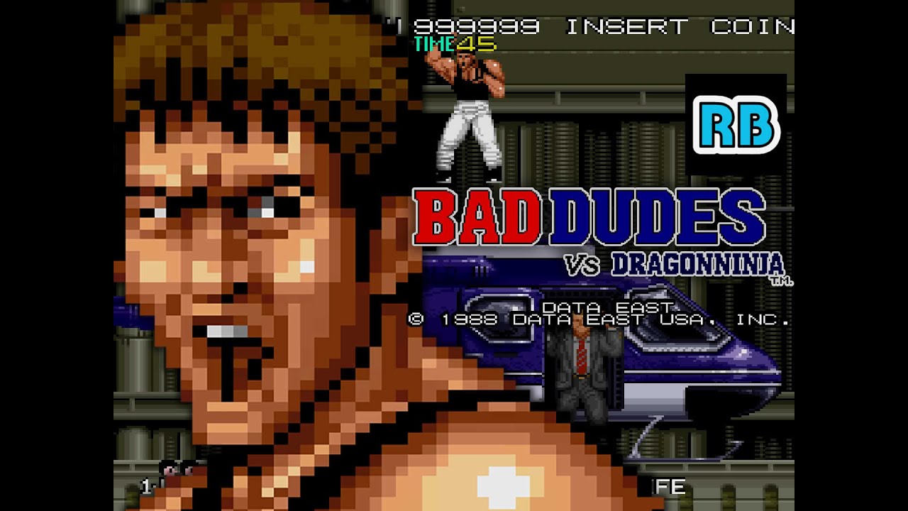 1988 [60fps] Bad Dudes vs. Dragonninja Speedrun 14m25s Hardest