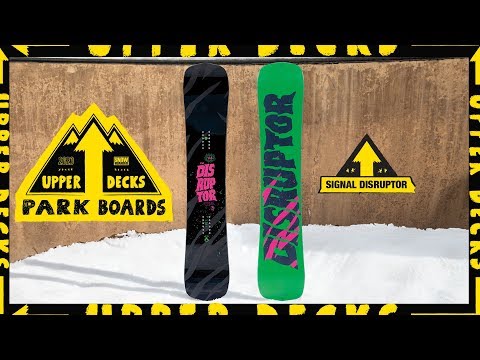 2020 Upper Decks Park Boards: Signal Disruptor - YouTube