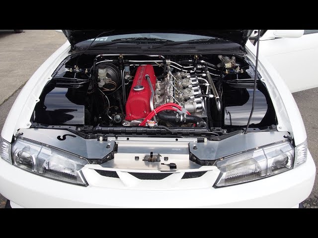 日産シルビアS14エンジン NA 加工ベース