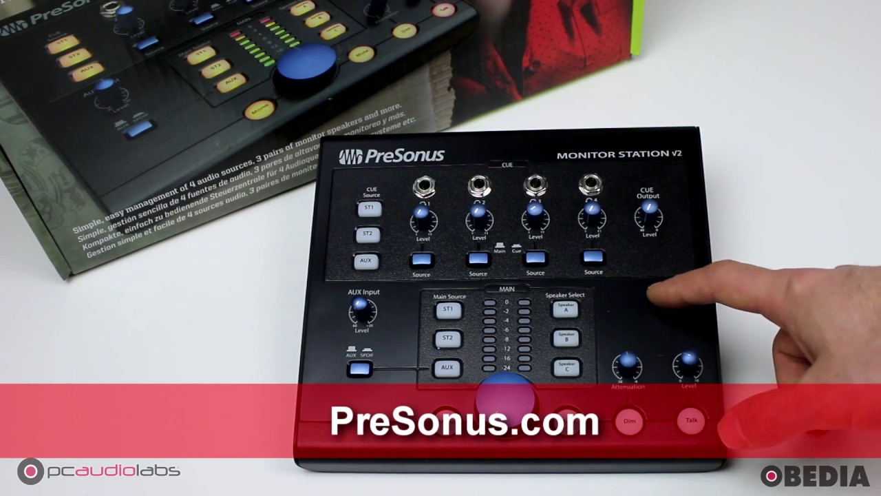 PreSonus Monitor Station v2 Overview - YouTube