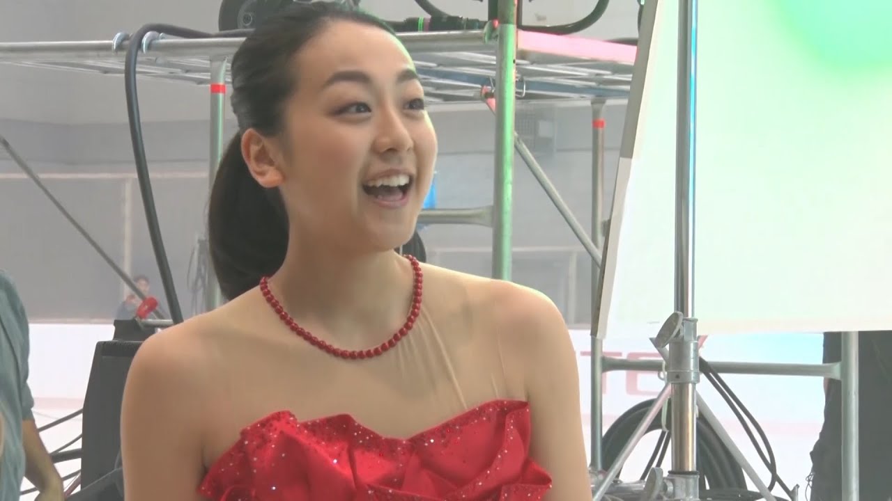 浅田真央 突然のトラブルにも真央ちゃんスマイル！ ロッテ ガーナ