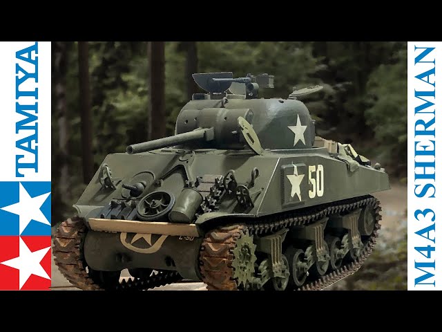 1/35 Tamiya M4A3 Sherman: Build and Review - YouTube