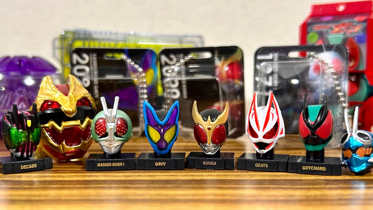 仮面ライダーマスクコレクション 20個セット レア入り Yahoo