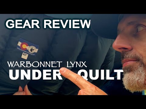 Gear Review: Warbonnet Lynx Underquilt - YouTube