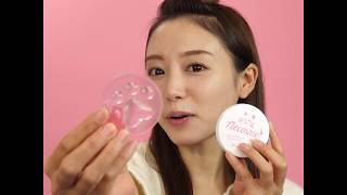 世界初！ぷにぷに肉球シリコンパフ付き 猫好き必見の「猫の手ファンデ