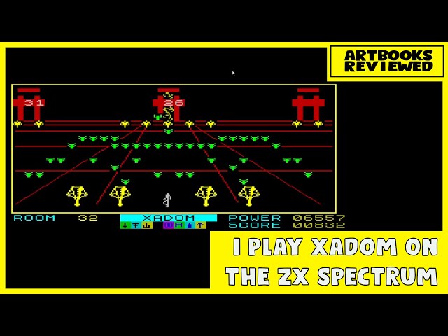 I play xadom on the zx spectrum - YouTube