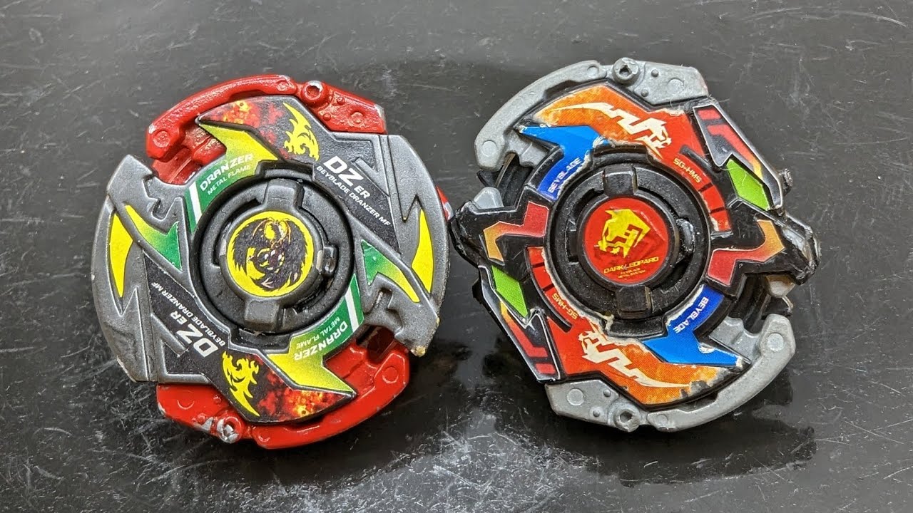 BEYBLADE - DRANZER MF VS DARK LEOPARD MS 🌪️ 爆転シュート