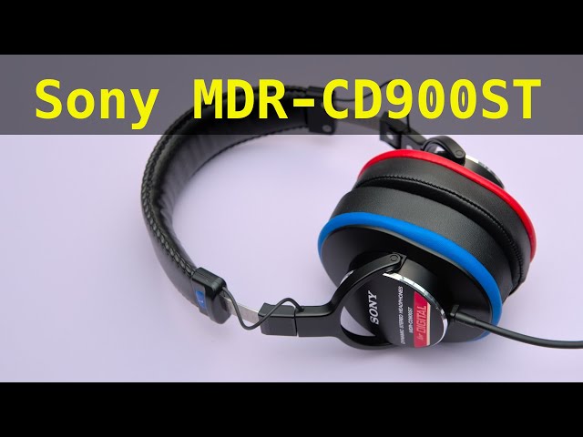 Sony MDR-CD900ST - YouTube