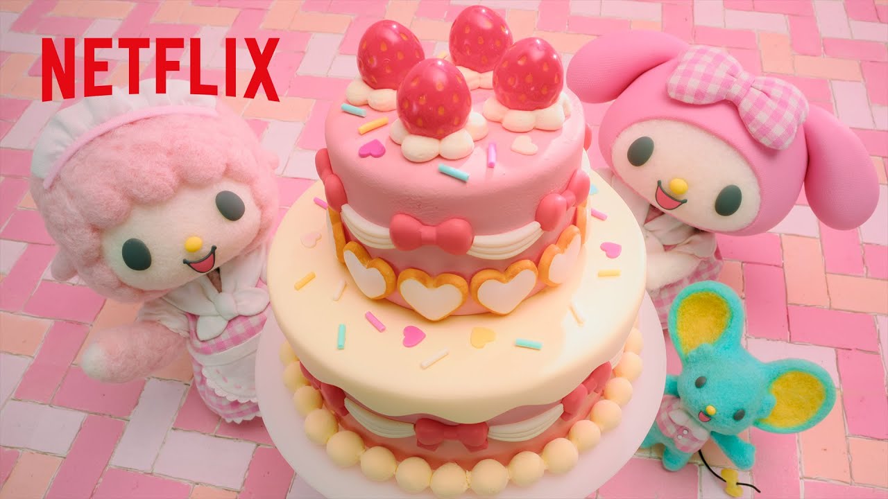 マイメロディチームの華麗なお料理タイム🍰 | My Melody & Kuromi