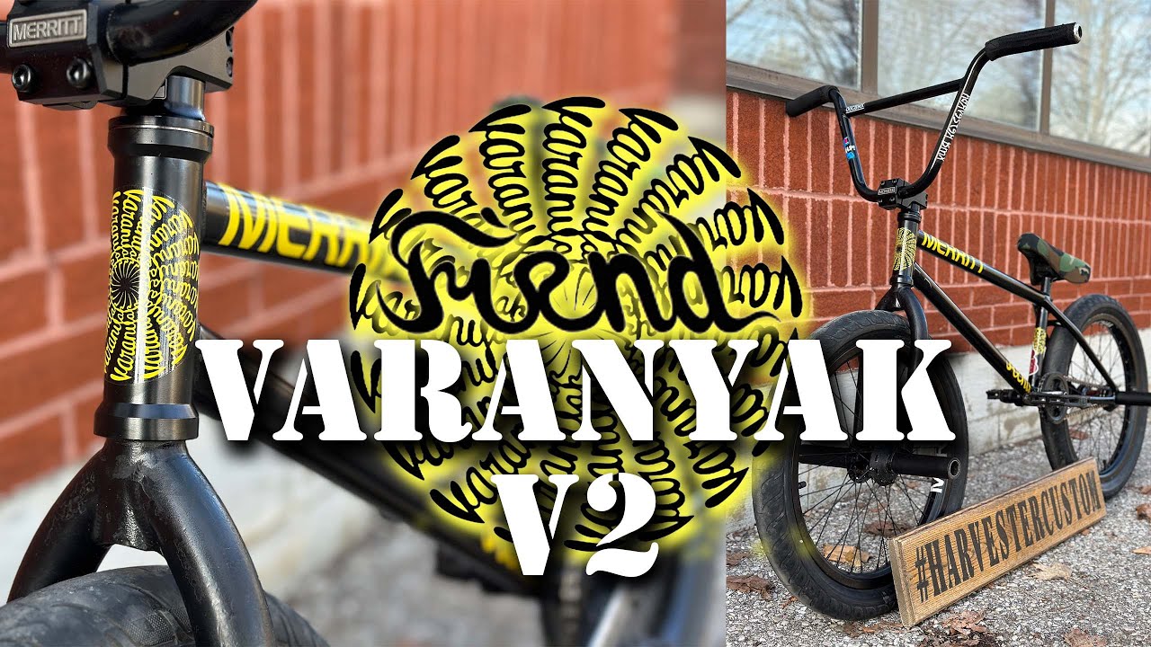 Fiend Colin Varanyak V2 Brakeless Frame Unboxing ‪@harvesterbmx
