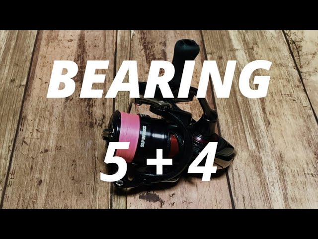 DAIWA 20 月下美人 X 2000S】ベアリング追加 【5 + 4】 - YouTube